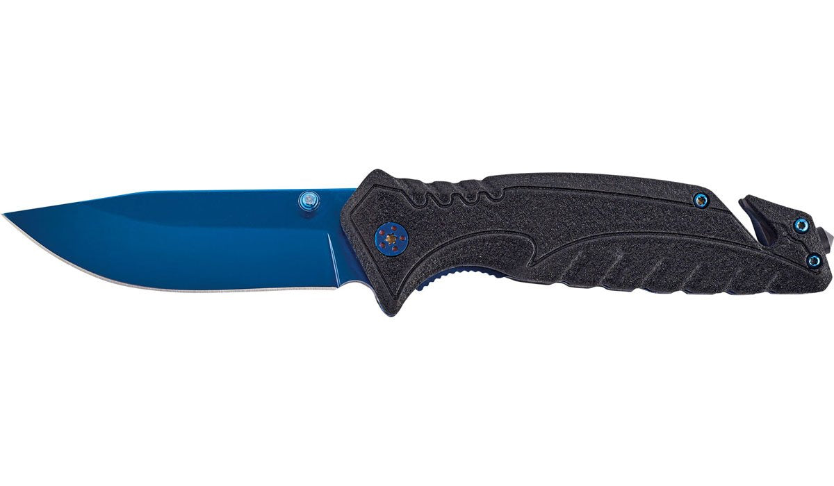 Ausonia 26194 Zložljiv žepni nož za reševanje iz avta, 19 cm