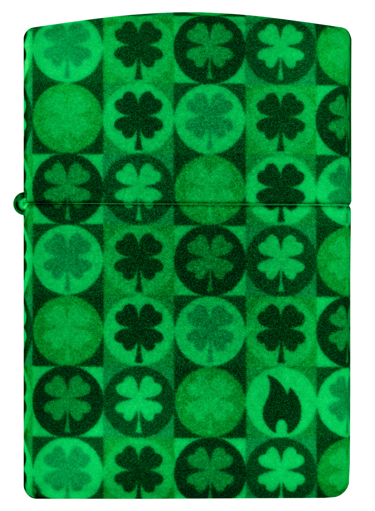 Zippo vžigalnik 46015 Clover Glow in the Dark