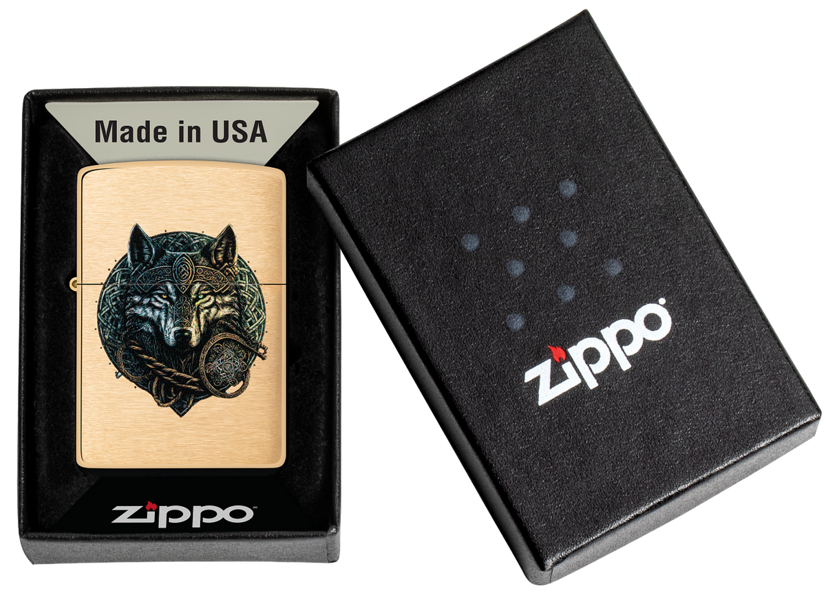 Zippo vžigalnik 46050 Wolf Warrior