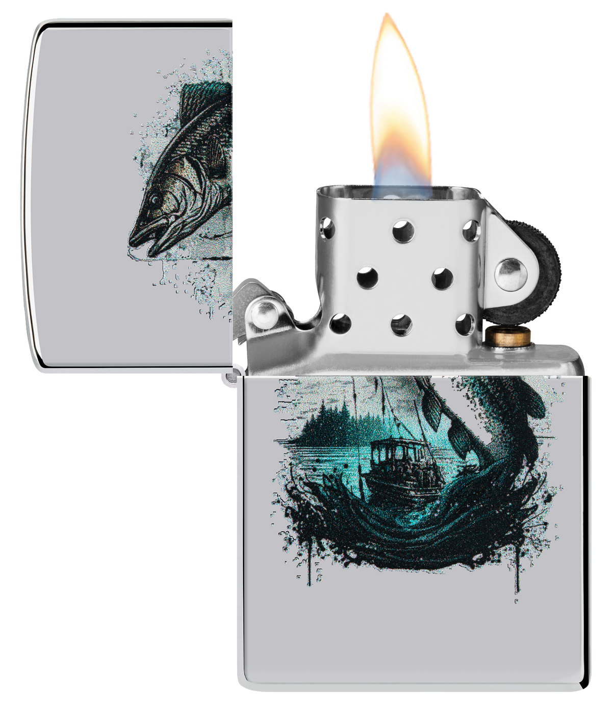 Zippo 60.007.022 vžigalnik Fish and Boat
