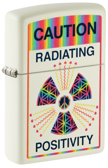 Zippo 46243 vžigalnik Radiating Positivity, Glow in the Dark