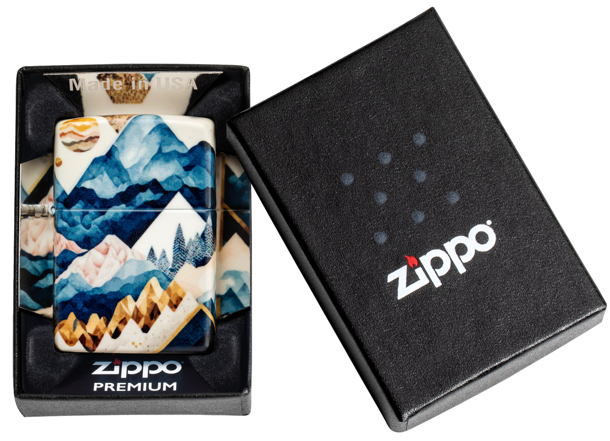 Zippo vžigalnik 46262 Geometric Mountains