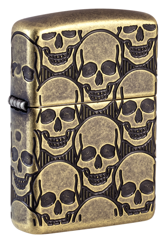 Zippo vžigalnik 46302 Skulls Armor