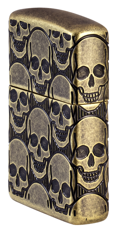 Zippo vžigalnik 46302 Skulls Armor