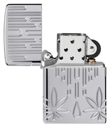 Zippo vžigalnik 46303 Cannabis Armor