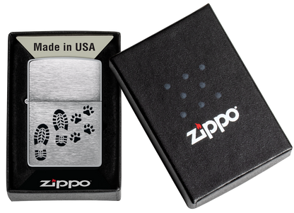 Zippo vžigalnik 46322 Foot and Paw Prints