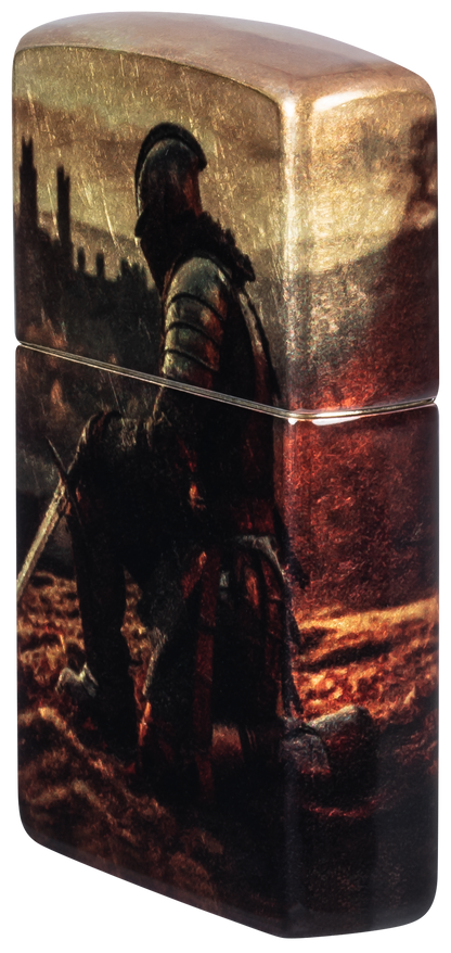 Zippo vžigalnik 46382 Kneeling Knight