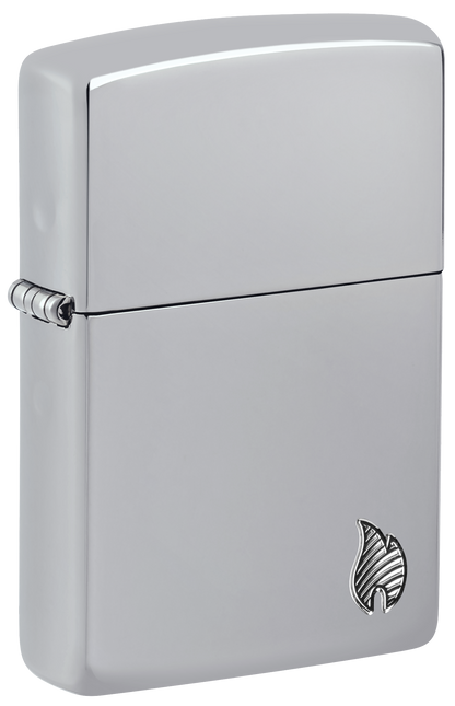 Zippo vžigalnik 46396 Armor Flame, High Polish Chrome