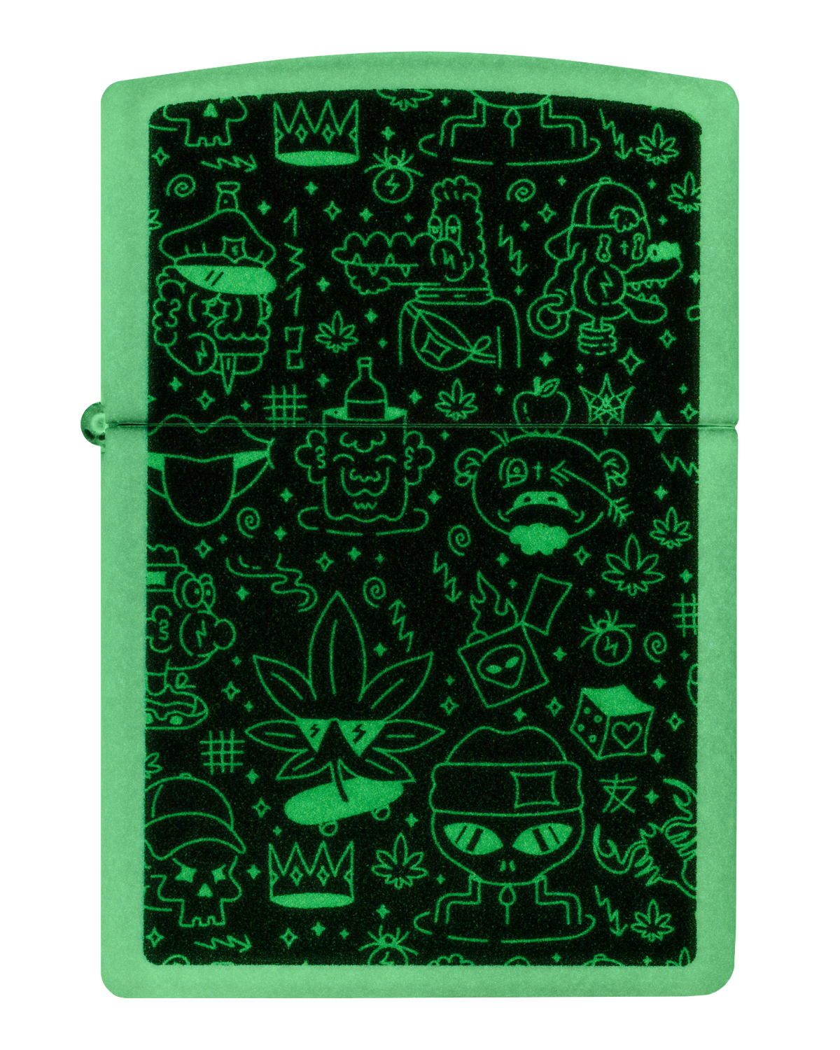Zippo 60.007.390 vžigalnik Doodle Cannabis