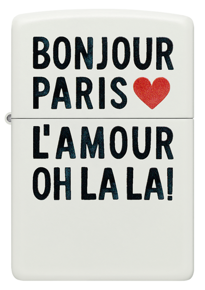 Zippo 60.007.413 vžigalnik Bonjour Paris