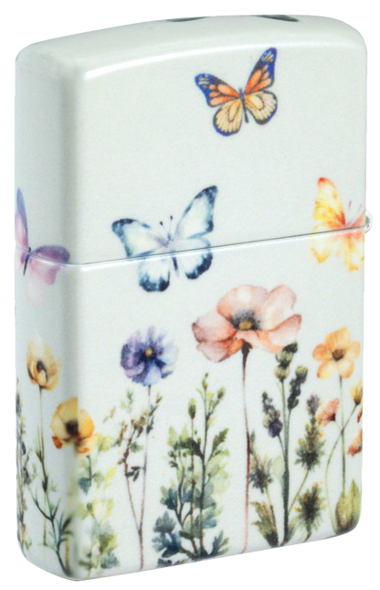 Zippo 46703 vžigalnik Flower Field & Butterflies, Glow in the Dark