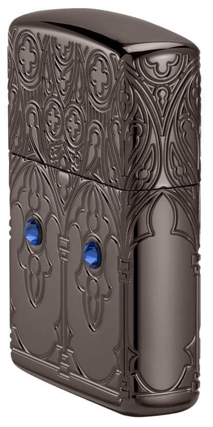Zippo 46753 vžigalnik Spiritual Pattern Armor, Black Ice