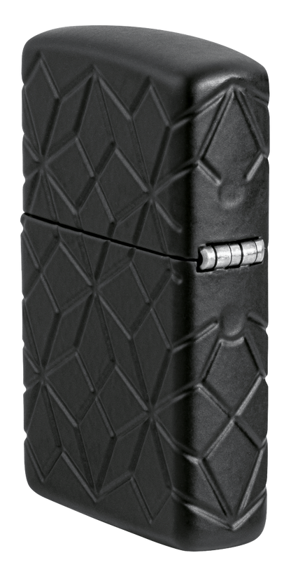 Zippo 46756 vžigalnik Red Jewel with Pattern Armor, Black Matte