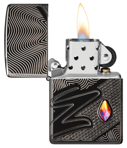 Zippo 46928 vžigalnik Z with Jewell, Armor