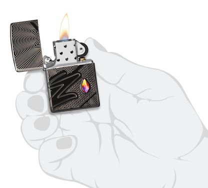 Zippo 46928 vžigalnik Z with Jewell, Armor