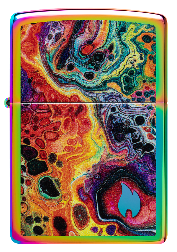 Zippo 46938 vžigalnik Abstract Colours & Flame