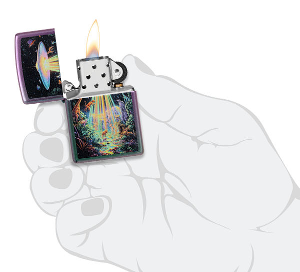 Zippo 46941 vžigalnik Alien Abduction