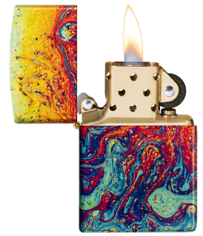 Zippo 46966 vžigalnik Psychedelic Color Pattern