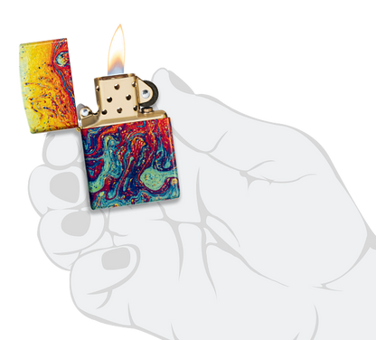 Zippo 46966 vžigalnik Psychedelic Color Pattern