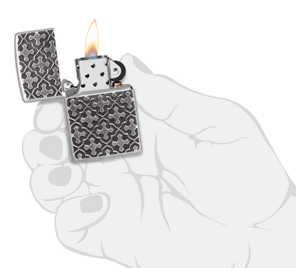 Zippo 60.007.689 vžigalnik Crosses Armor