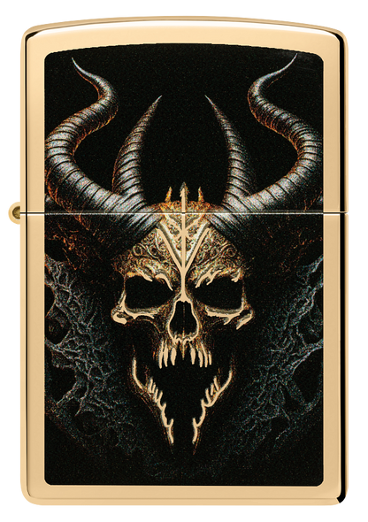 Zippo 60.007.692 vžigalnik Horror Golden Skull