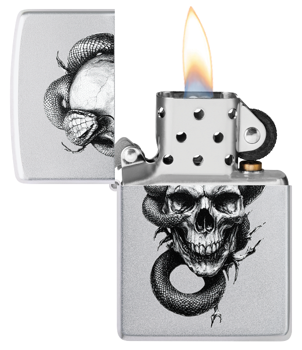 Zippo 60.007.695 vžigalnik Skull and Snake