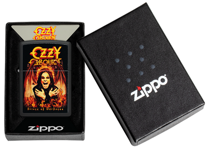 Zippo 47082 vžigalnik Ozzy Osbourne, Black Matte
