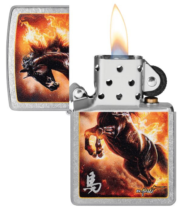 Zippo 47105 vžigalnik Fire Horse by Mazzi