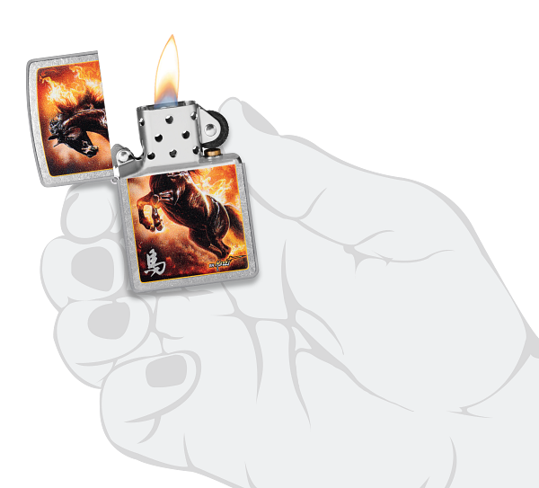 Zippo 47105 vžigalnik Fire Horse by Mazzi