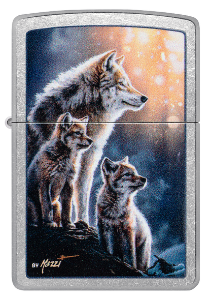 Zippo 47106 vžigalnik Wolf Pack by Mazzi