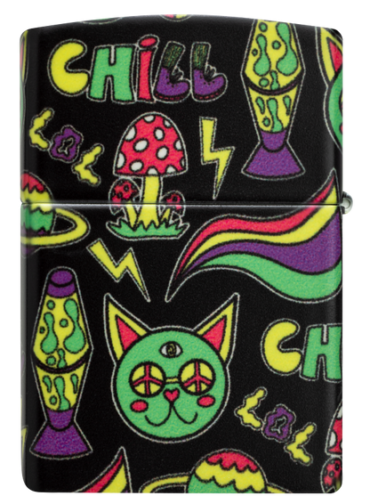 Zippo 47114 vžigalnik Psychedelic Sticker Chill Design