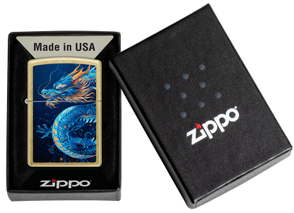 Zippo 47178 vžigalnik Blue Dragon