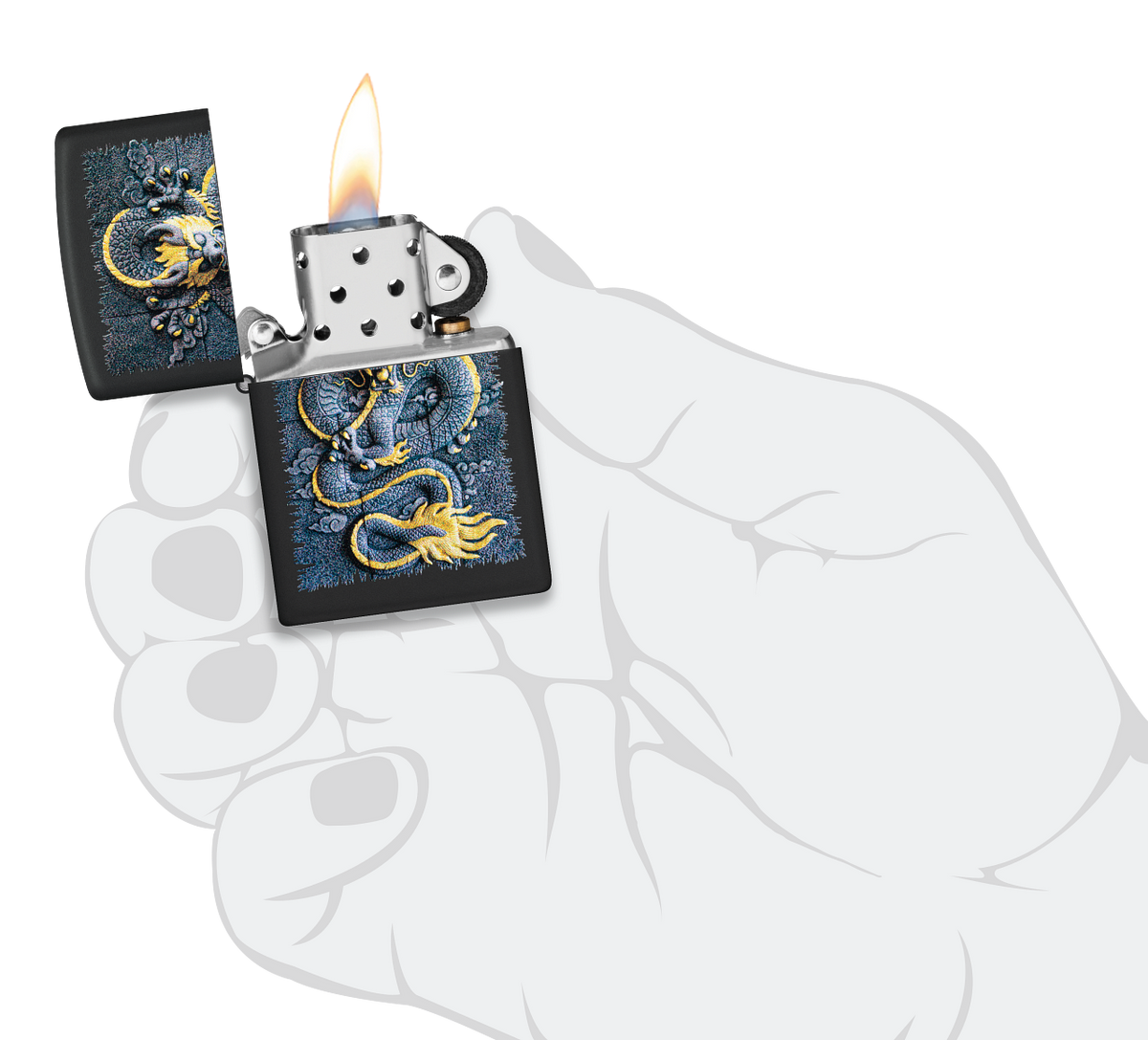 Zippo 47181 vžigalnik Stone Dragon