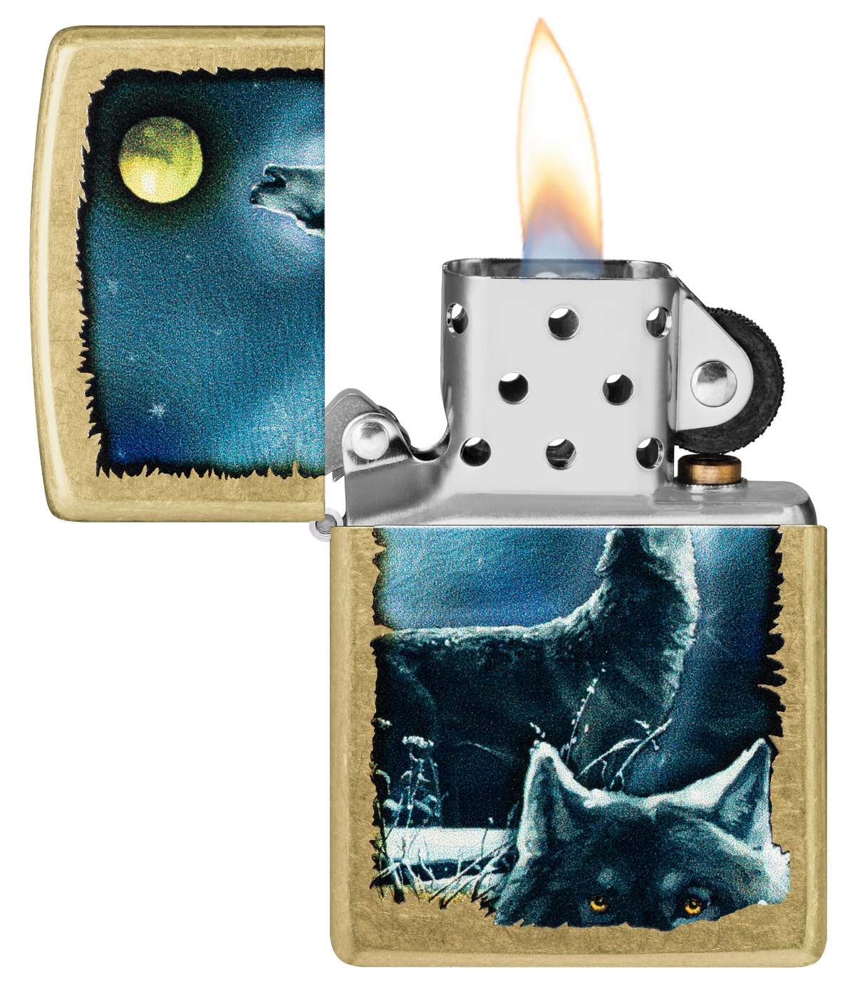 Zippo 47189 vžigalnik Howling Wolf