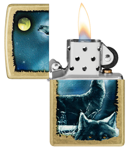 Zippo 47189 vžigalnik Howling Wolf