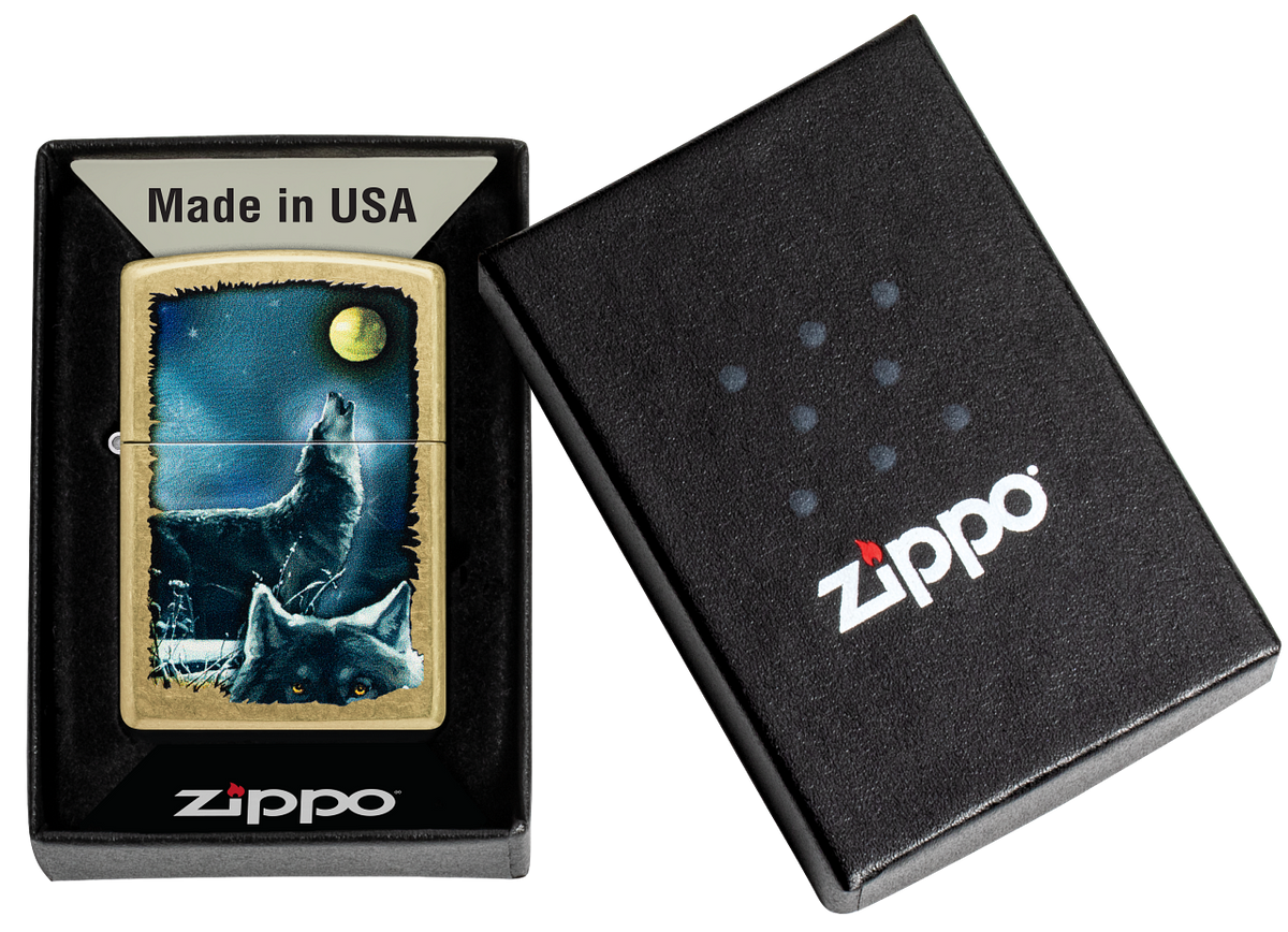 Zippo 47189 vžigalnik Howling Wolf