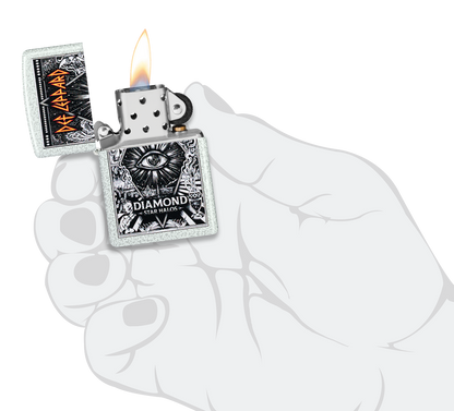 Zippo 47196 vžigalnik Def Leppard, Diamond
