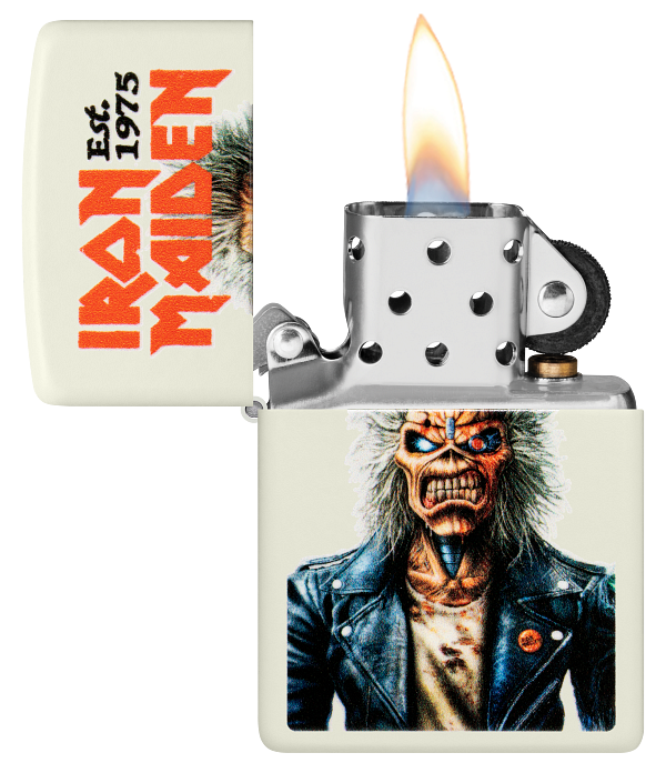 Zippo 47198 vžigalnik Iron Maiden, Glow in the Dark