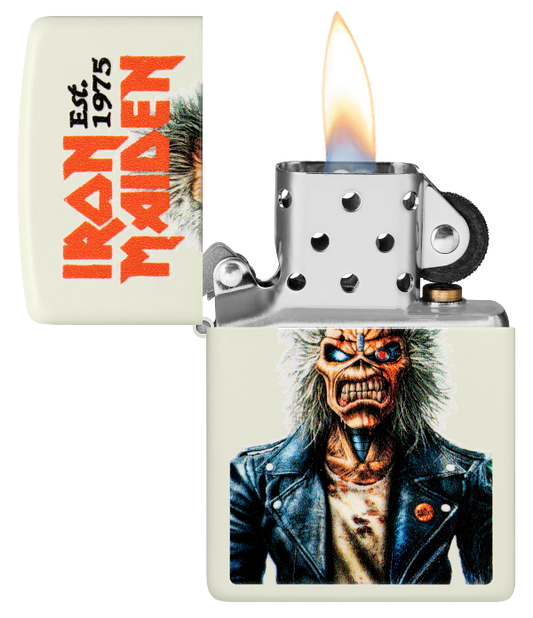Zippo 47198 vžigalnik Iron Maiden, Glow in the Dark