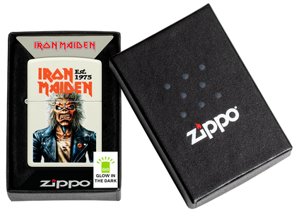 Zippo 47198 vžigalnik Iron Maiden, Glow in the Dark