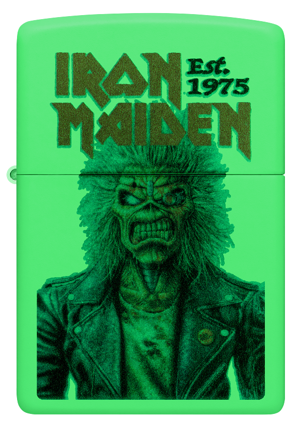 Zippo 47198 vžigalnik Iron Maiden, Glow in the Dark