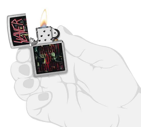 Zippo 47221 vžigalnik Slayer, Reign in Blood