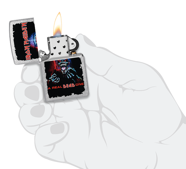 Zippo 47243 vžigalnik Iron Maiden, Street Chrome