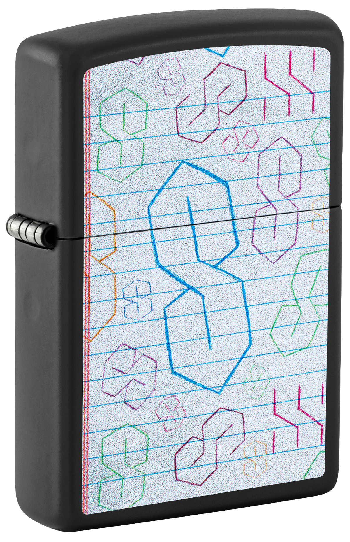 Zippo 47477 vžigalnik The Cool S Doodle, Black Matte