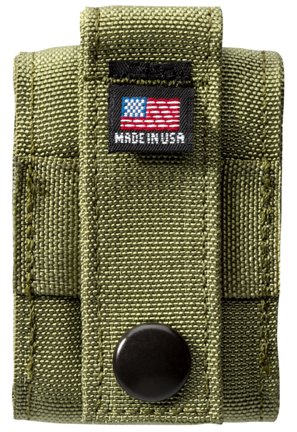 Zippo vžigalnik 49400 Black Crackle in etui OD Green Pouch