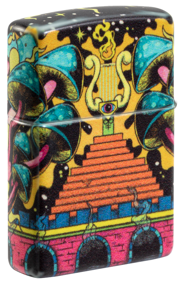 Zippo vžigalnik 48640 Psychedelic Skull