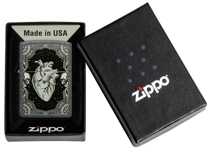 Zippo vžigalnik 48720 Realistic Heart