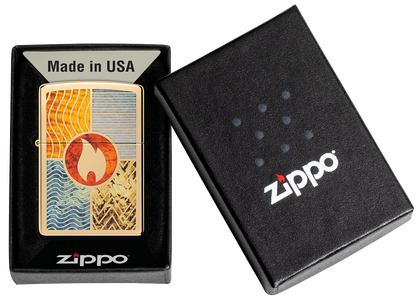 Zippo vžigalnik 48729 Elements of Earth