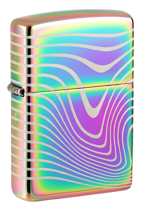 Zippo 48775 vžigalnik Wavy Pattern, Multi Color
