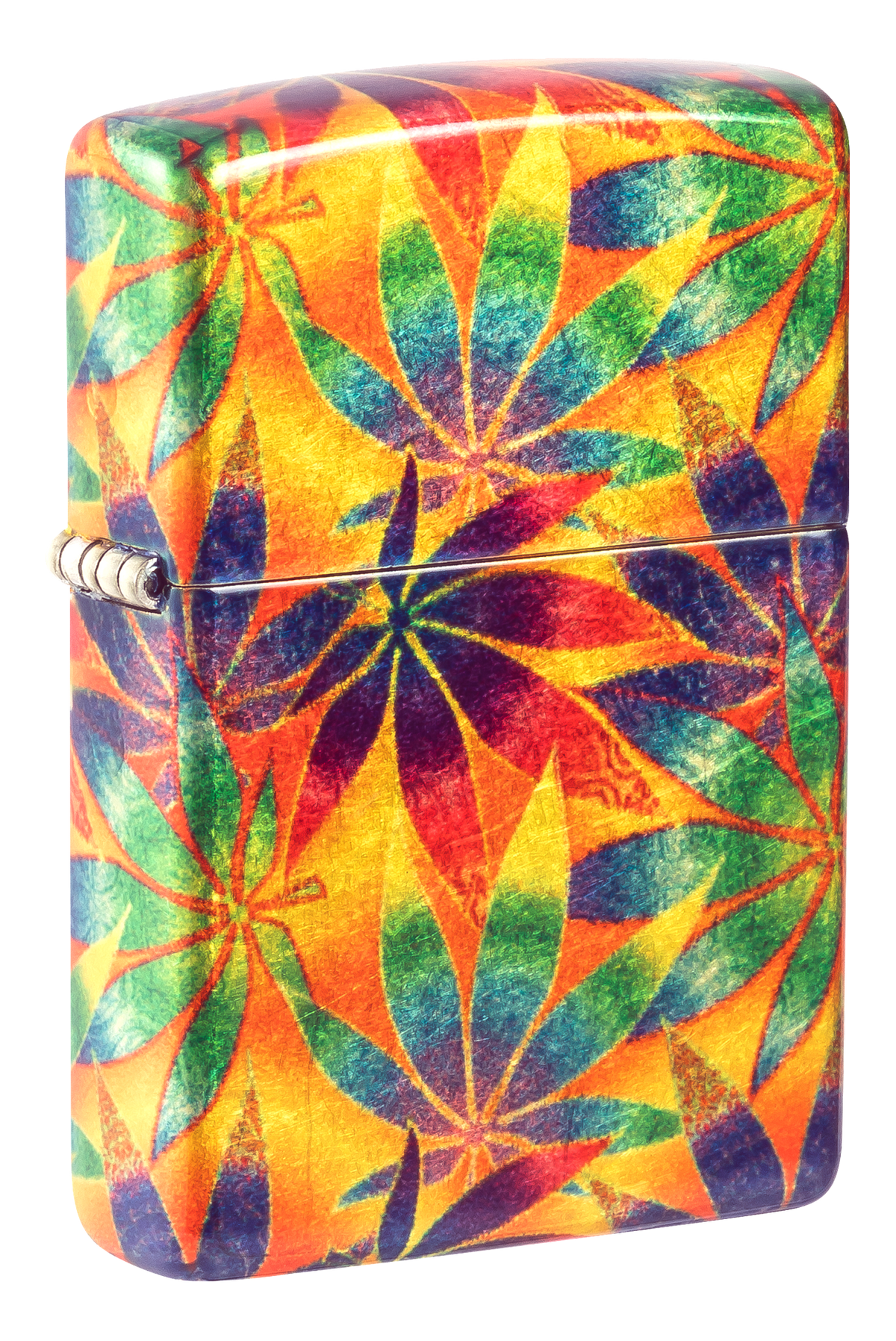 Zippo vžigalnik 48776 Cannabis Tumbled Brass